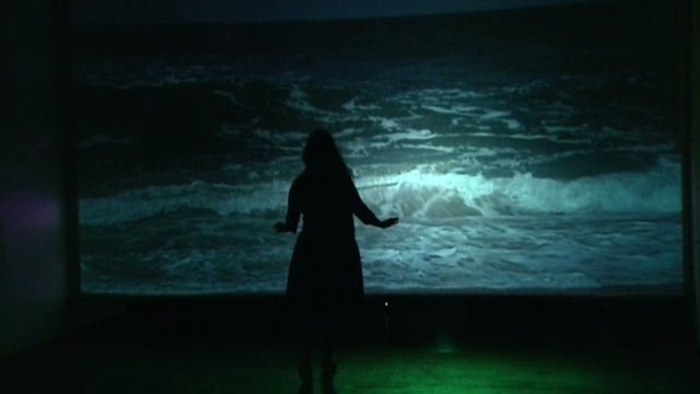 Thierry Kuntzel, installation et vidéo la vague